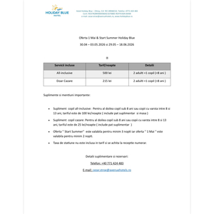 Oferte cazare Avenue Hotels – pentru membrii Partidului Patrioților